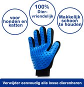 Vachthandschoen voor honden, katten, konijnen en andere huisdieren dierenhaarverwijderaar handschoenen, 100% diervriendelijk