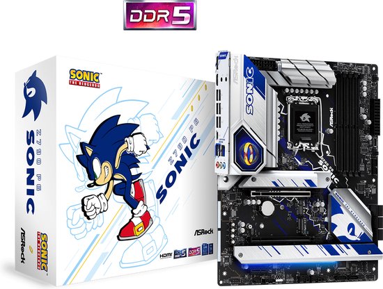 ASROCK Z790 PG SONIC - Moederbord - ATX - Socket LGA1700 - Intel Z790 - DDR5 - Realtek ALC897 - Killer E3100G LAN