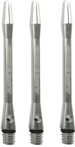 ABC Darts - Dart Shafts - Aluminium Zilver - Medium - 3 Sets (9 stuk)