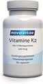 Nova Vitae - Vitamine K2 - 100 mcg - Menaquinone -60 capsules
