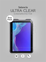 Selencia Screenprotector Geschikt voor Samsung Galaxy Tab Active 4 Pro - Selencia Duo Pack Ultra Clear Screenprotector tablet