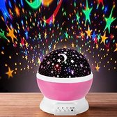 STAR MASTER DREAM ROTATING PROJECTIE LAMP ROZE