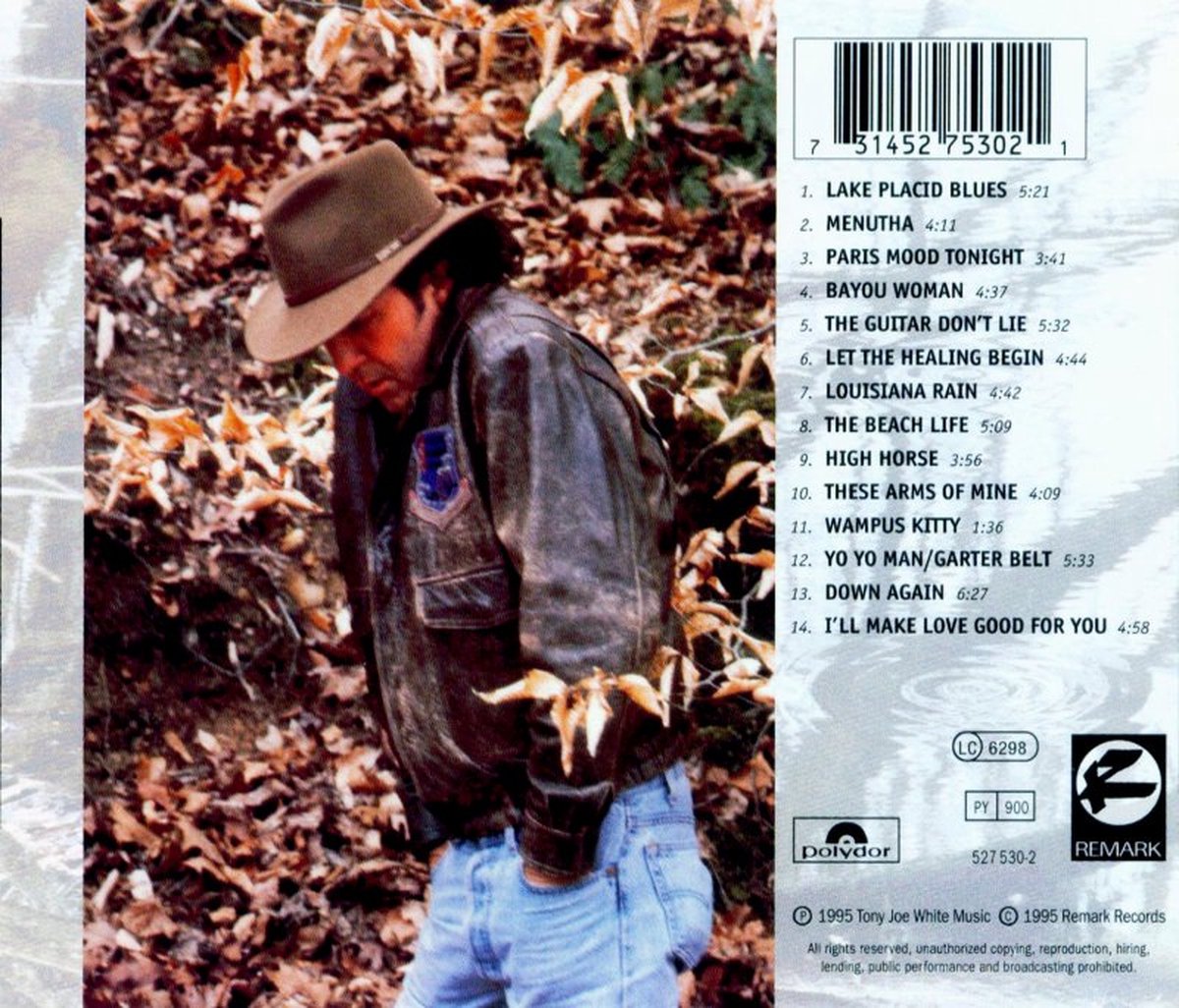 トニー・ジョー・ホワイト Lake Placid Blues CD Lake Placid Blues | Tony Joe White
