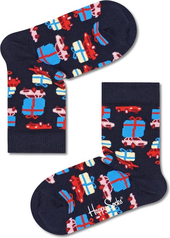 Happy Socks sokken kids holiday shopping blauw - 24-26