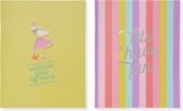Carnets Kangaro - Beach Happy - A5 - ligne - 4 pièces - K-PM310001