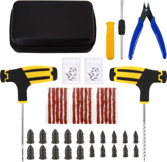 Kit d'ongles de réparation de Liserés pour moto voiture Scooter caoutchouc/outils  de
