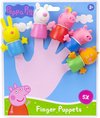 Afbeelding van het spelletje Peppa Pig vingerpoppetjes - 5 personages - Spel