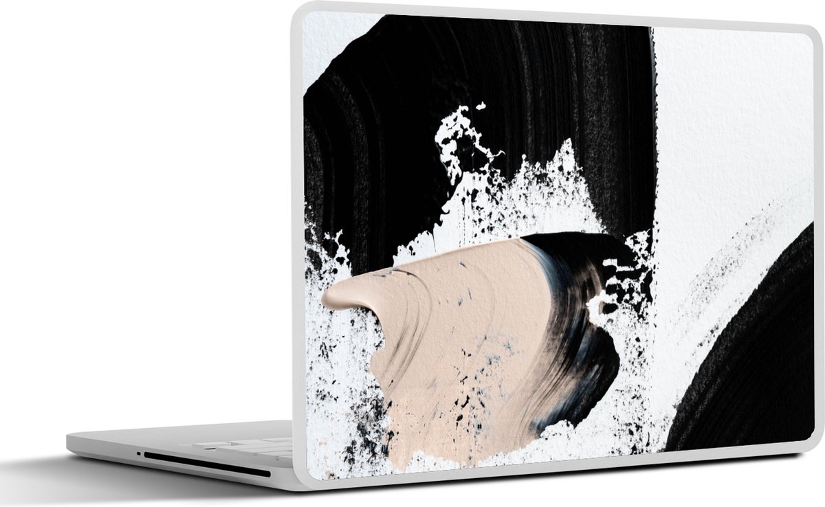Laptop sticker - 17.3 inch - Verf - Abstract - Design - 40x30cm - Laptopstickers - Laptop skin - Cover