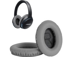 Set Oorkussens geschikt voor Bose QuietComfort 35 ii / 35 / 25 / 15 / 2 / Soundtrue - Soundlink Around-Ear AE2 / AE2W / AE2I - Oorkussens voor koptelefoon - Ear pads headphones grijs
