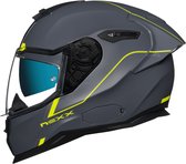 Nexx Sx.100R Frenetic Neon Grey Matt XL - Maat XL - Helm