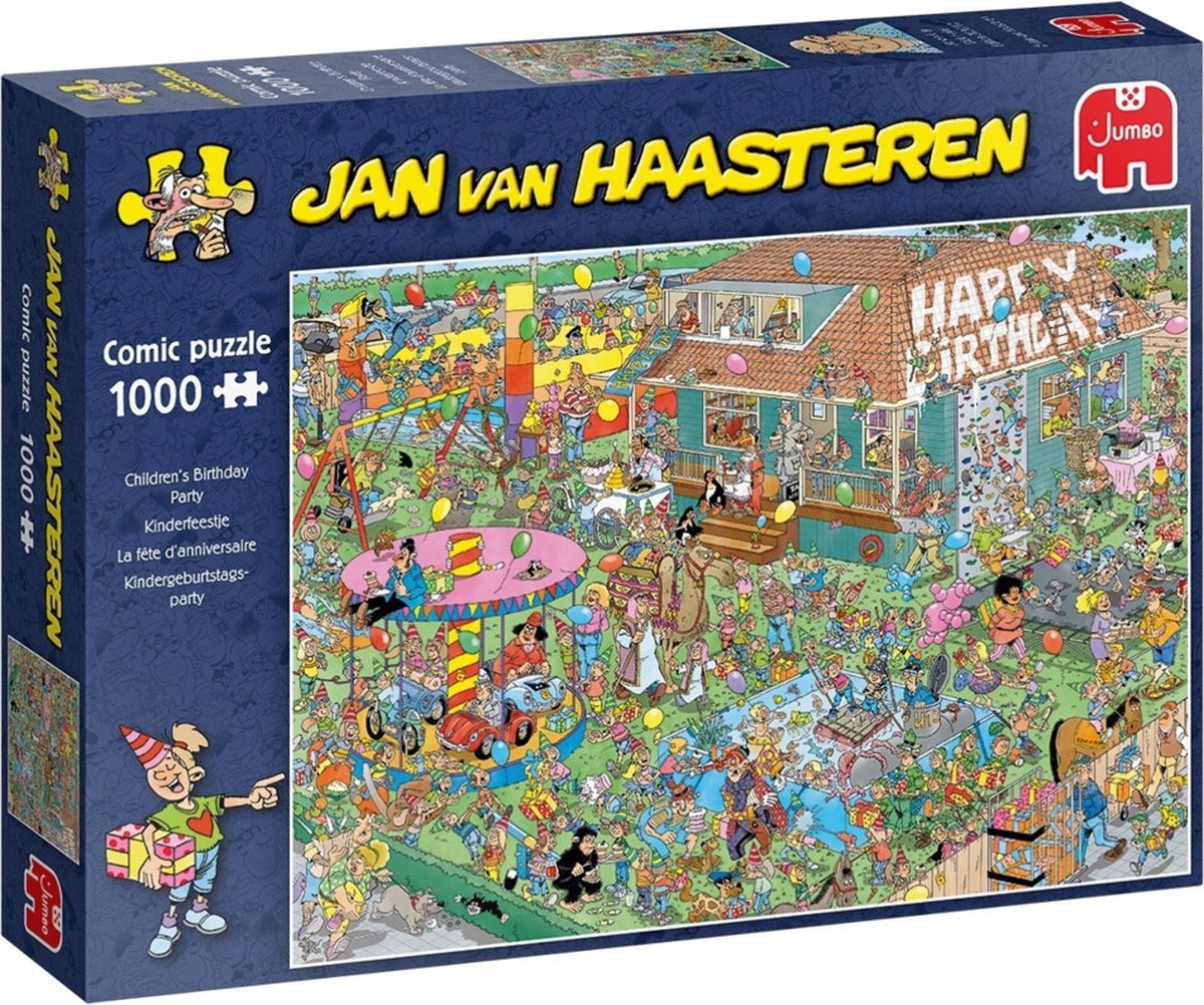 Jan van Haasteren Kinderfeestje puzzel - 1000 stukjes