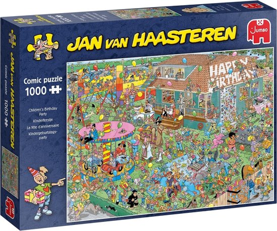 Jan van Haasteren - Kinderfeestje - 1000 stukjes puzzel - Legpuzzel