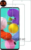 Samsung A42 Screenprotector - Tempered Glass Screen Protector Samsung Galaxy A42 Screen Protector Glas - 2 stuks