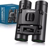 Bol.com Zoomble® Verrekijker inclusief Nekkoord en Draagtasje - E-book Vogelspotten - 10x22 - Compact – HD Lens - Waterdicht - G... aanbieding