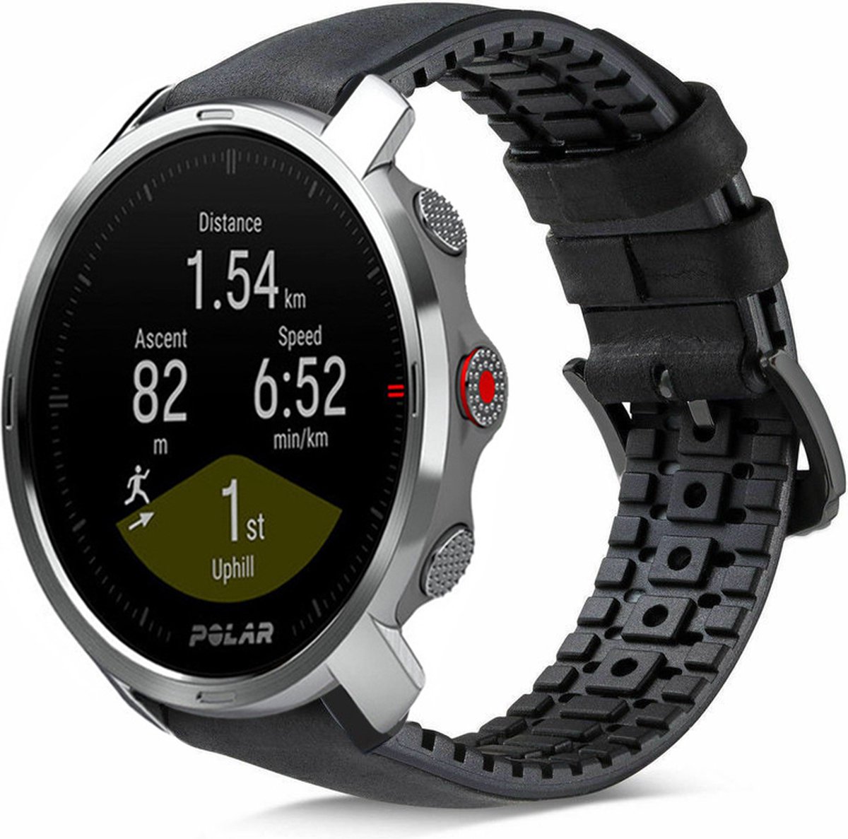 OUTPUTBT Silikon Armband 22mm - Ersatzarmband Für Polar, Garmin, Suunto & Mehr