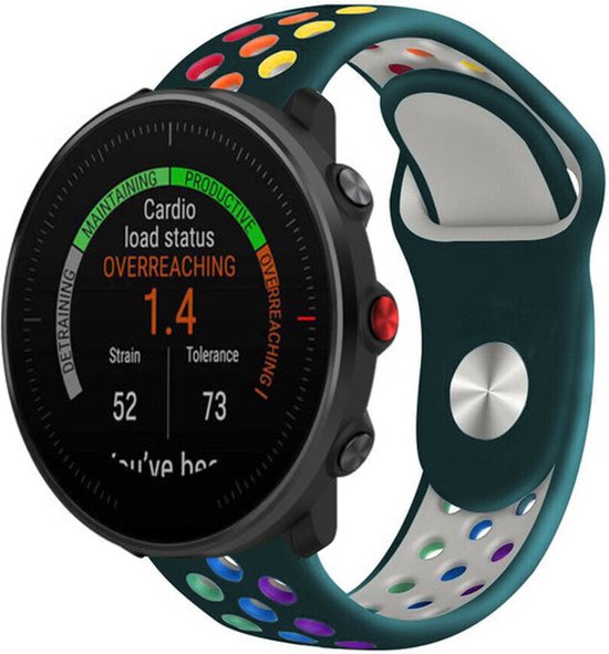 Strap it Sport siliconen bandje geschikt voor Polar Vantage M M2 M3 Vantage V3. bol