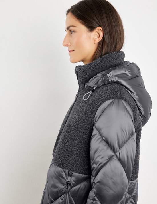 Navahoo SCHNEEWÄCHTER - Wintermantel - black/zwart