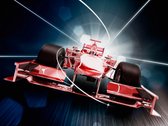 Fotobehang - Snelheid en dynamiek van de Formule 1.