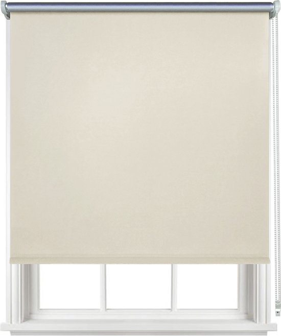 Decomode rolgordijn Verduisterend 90x190 cm Off-White (Gebroken Wit