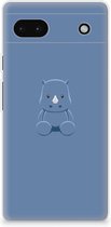 TPU Silicone Hoesje Google Pixel 6A Telefoonhoesje Baby Rhino
