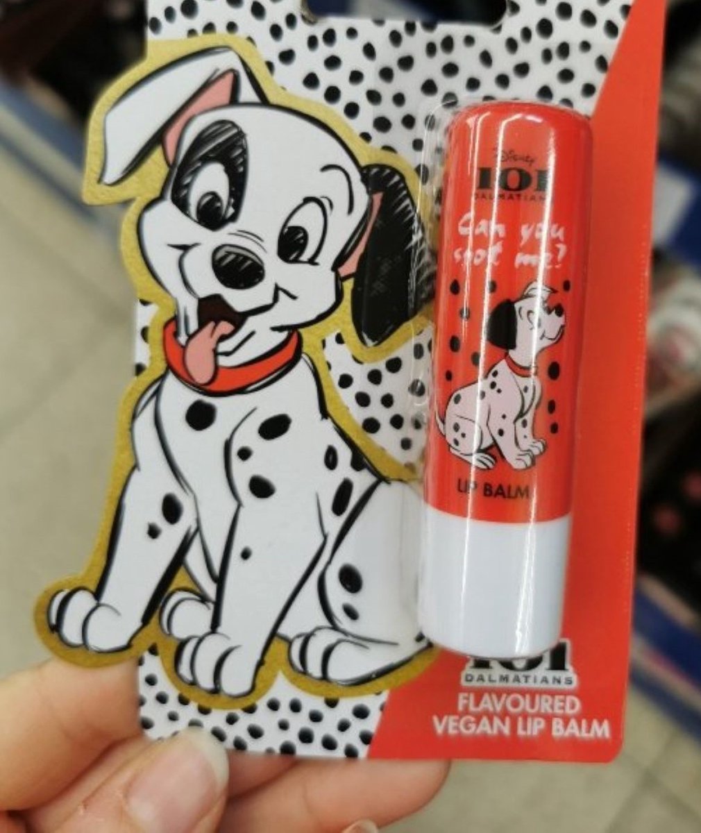 Disney lippenbalsem - 101 dalmatiers - topcadeau - kinderen balsem stick - cadeau - aardbei - strawberry
