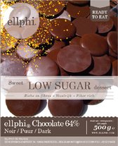 Ellphi | No Added Sugar | Chocolate Buttons | 1 x 500 gram