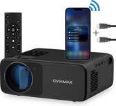 Overmax Multipic 4.2 - Beamer - 200” FULL HD - forte luminosité de l'écran - WIFI Android/iOS