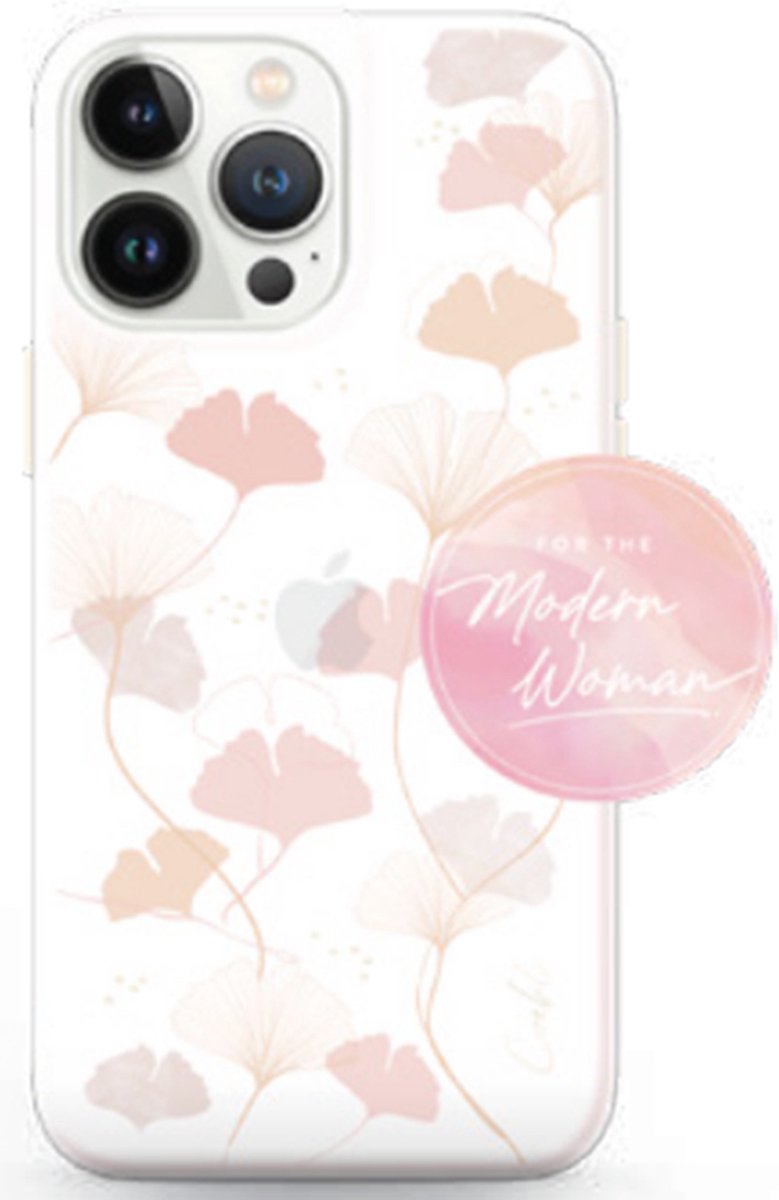 UNIQ - Coehl - Meadow iPhone - 14 - Plus - 6.7 - hoesje - roze/lenteroze