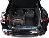 Porsche Panamera ST E-Hybrid 2017+ 4-delig Reistassen Op Maat Interieur Kofferbak Organizer Accessoires