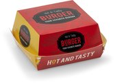 Petits plateaux à hamburger chauds et savoureux (450 pièces par boîte)