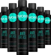 Bol.com SYOSS Anti-Grease Droogshampoo 6x 200ml aanbieding