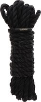Professioneel Bondage Touw - 5 meter x 7 mm - Zwart - Zeer Zacht BDSM Touw - Hoogwaardig Materiaal - SM Touw voor beginners en gevorderden - Bondage Rope - Black