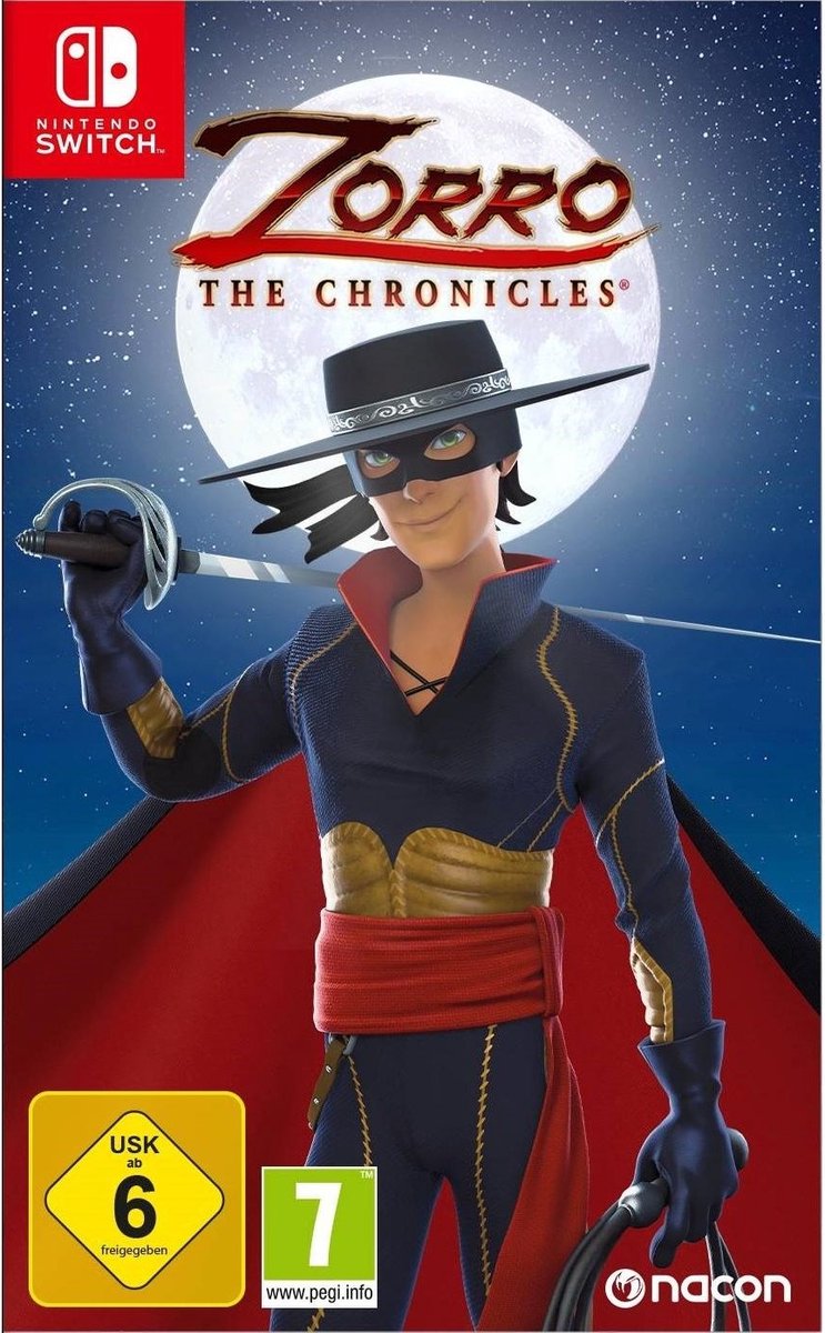 NACON Zorro: The Chronicles, Nintendo Switch, 10 jaar en ouder