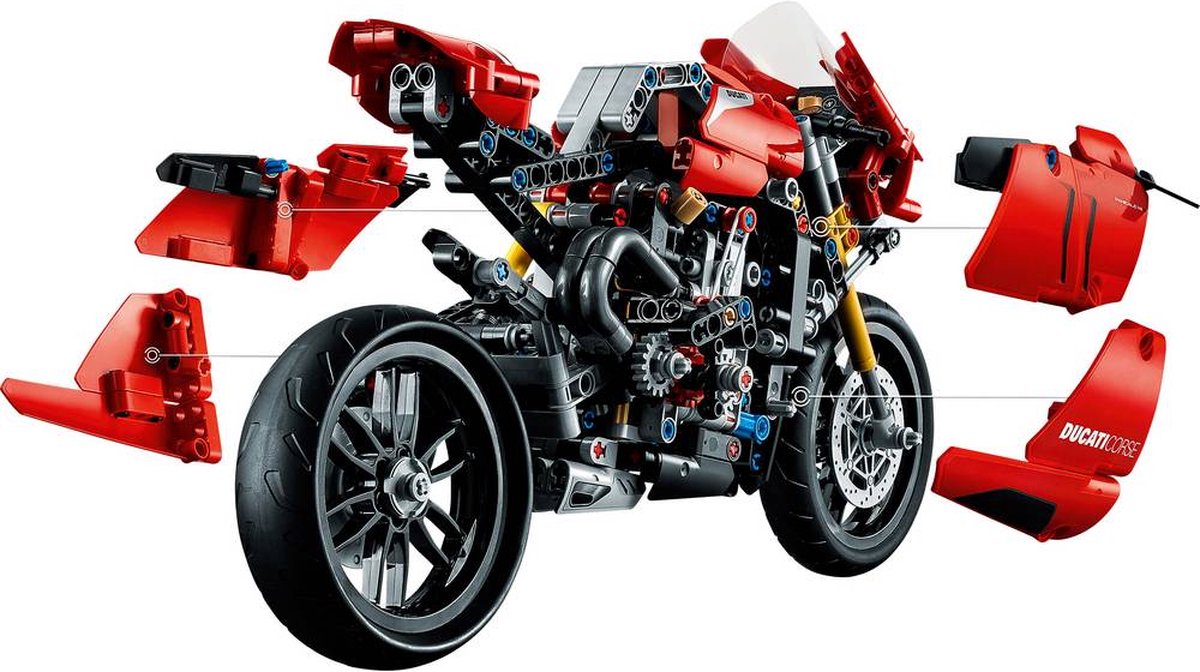LEGO Technic Ducati Panigale V4 R 42107 — afbeelding 13