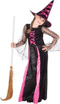 Boland - Kostuum Webbed witch (4-6 jr) - Kinderen - Heks - Halloween verkleedkleding - Heks