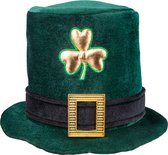 Chapeau de la Saint-Patrick trèfle doré adulte - Coiffe habillée