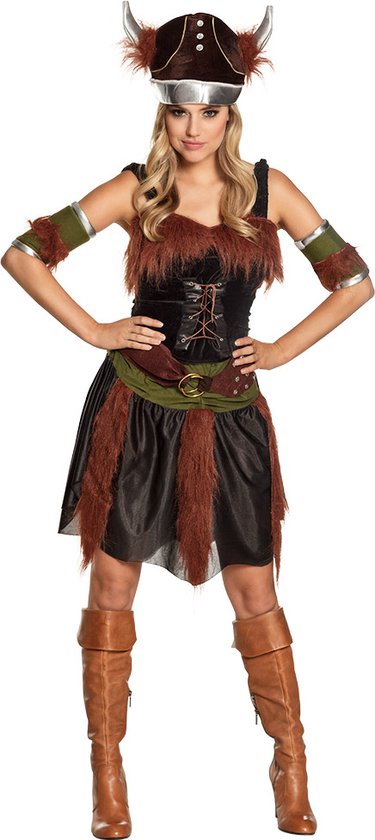 Costume adulte élite Viking Freya - Taille 44/46