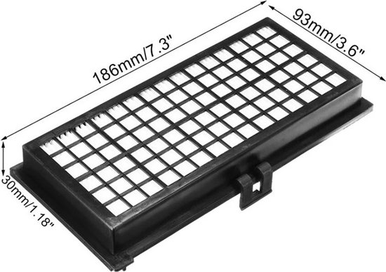 LTWHOME Ersatz Pet Anthrazit Filter Für Miele Cat Und Dog