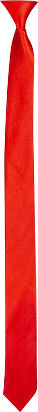 Boland - Stropdas Shiny rood Rood - Volwassenen - Unisex - - Glitter and Glamour