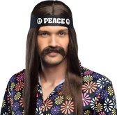 Boland Moustache Hippie Homme Marron