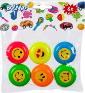 Boland Jojo's Laugh Emojis 3.5cm 6 pièces
