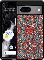 Google Pixel 7 Hardcase hoesje Orientaalse Mandala - Designed by Cazy