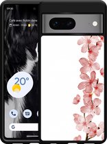 Google Pixel 7 Hardcase hoesje Flower Branch - Designed by Cazy