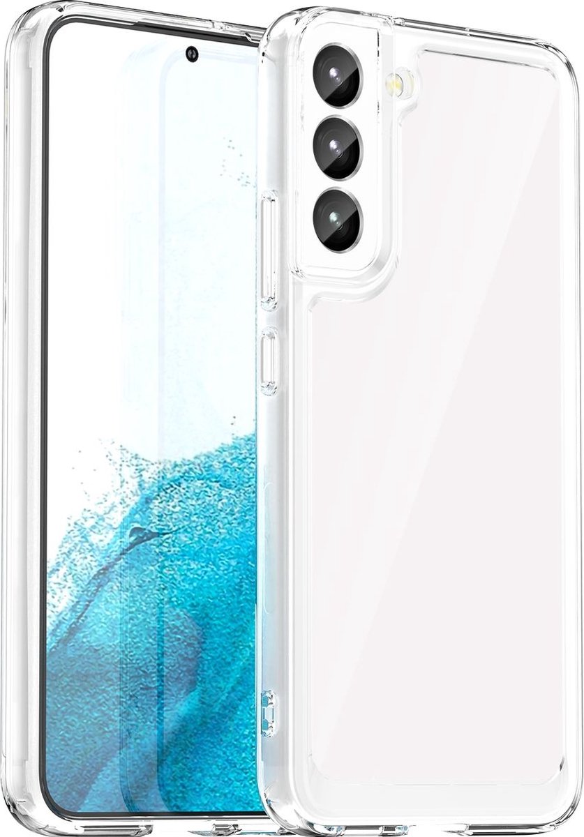 Mobigear Doorzichtig Hoesje geschikt voor Samsung Galaxy S23 Telefoonhoesje Hardcase | Mobigear Crystal Backcover | Doorzichtig Telefoonhoesje Galaxy S23 | Galaxy S23 Case | Back Cover - Transparant