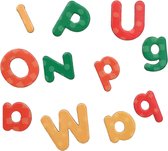 Magnetische letters - 100 stuks - alfabet - a tot z kleine letters en hoofdletters