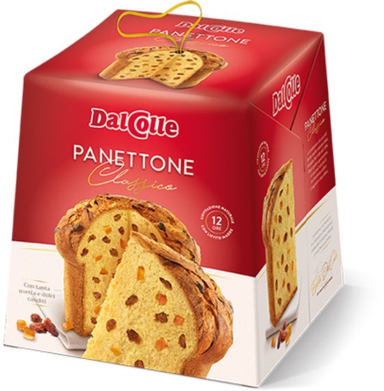 Panettone Classico 750gr - Klassieke Italiaanse kerstbrood/kersttaart - Vers gebakken direct uit Italië - Classic Italian Christmas bread/cake - Freshly baked directly from Italy