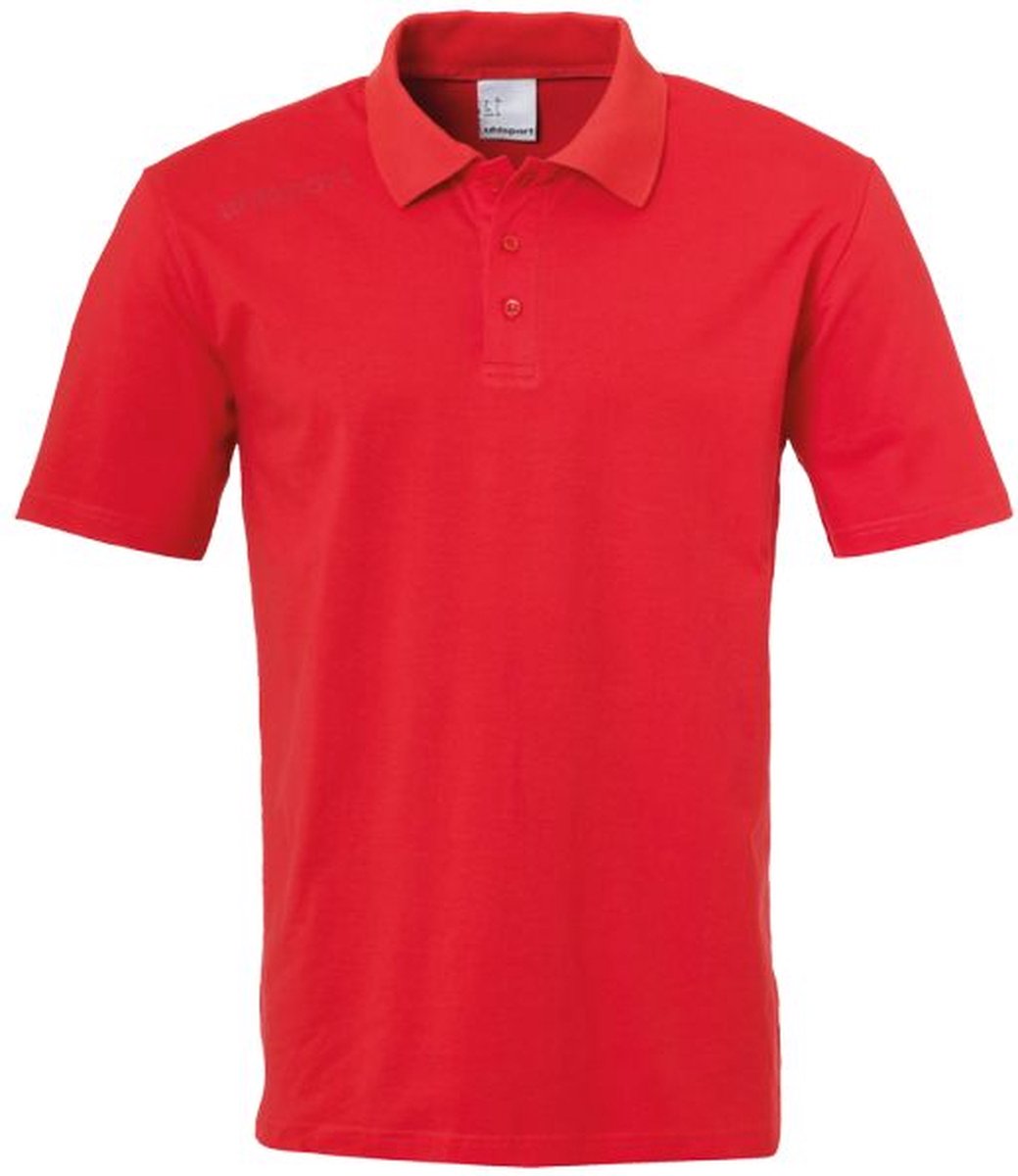 Uhlsport Essential Polo Shirt Rood Maat 3XL
