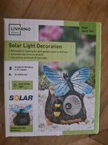 Livarno home Solar decoratie lamp Vlinder
