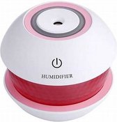 Luchtbevochtiger Magic Diamond Humidifier -Led sfeerverlichting- De stijlvolle luchtbevochtiger- Geur verspreider- met USB – miro kabel Kleur Pink wit