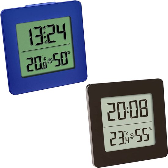 MAVORI® Analoog thermometer en vochtigheidsmeter - Inwendige thermometer en vochtigheidsmeter van roestvrij staal voor een betrouwbare en comfortabele regeling van het binnenklimaat - NIEUW model